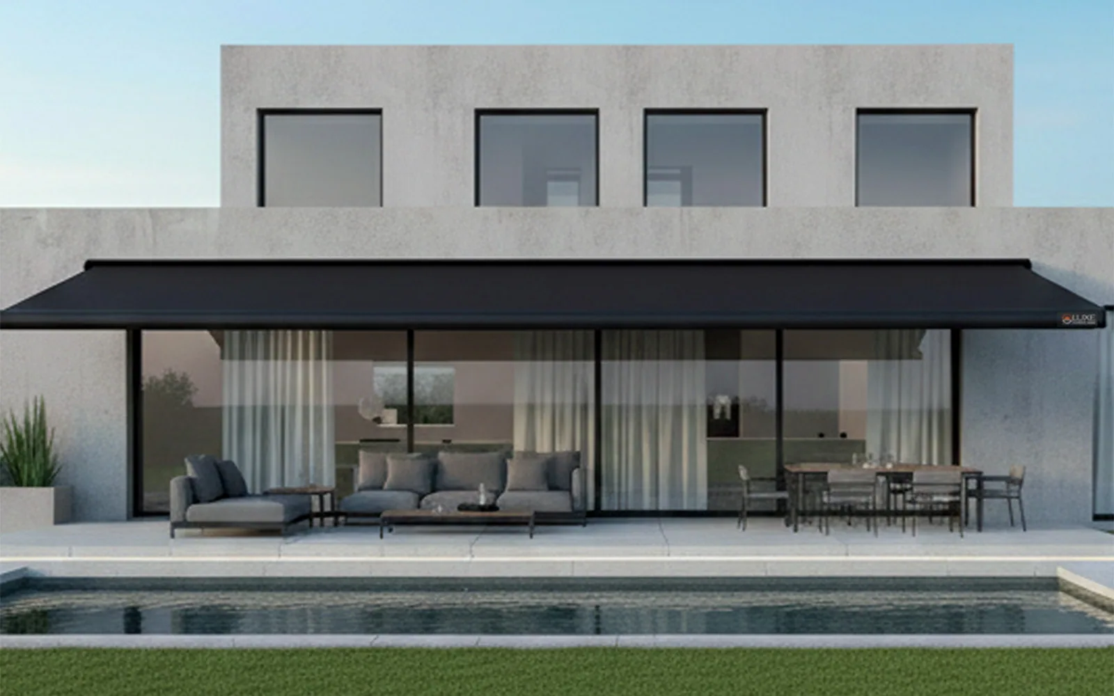 Toldo Ares aplicado en exterior