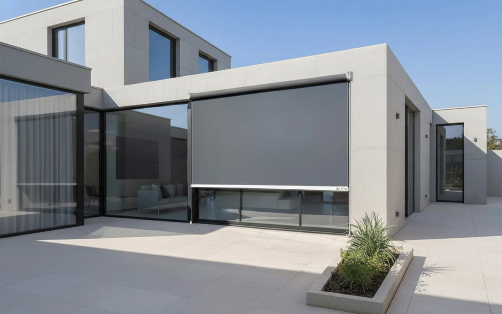 Toldo Nimbus aplicado en exterior